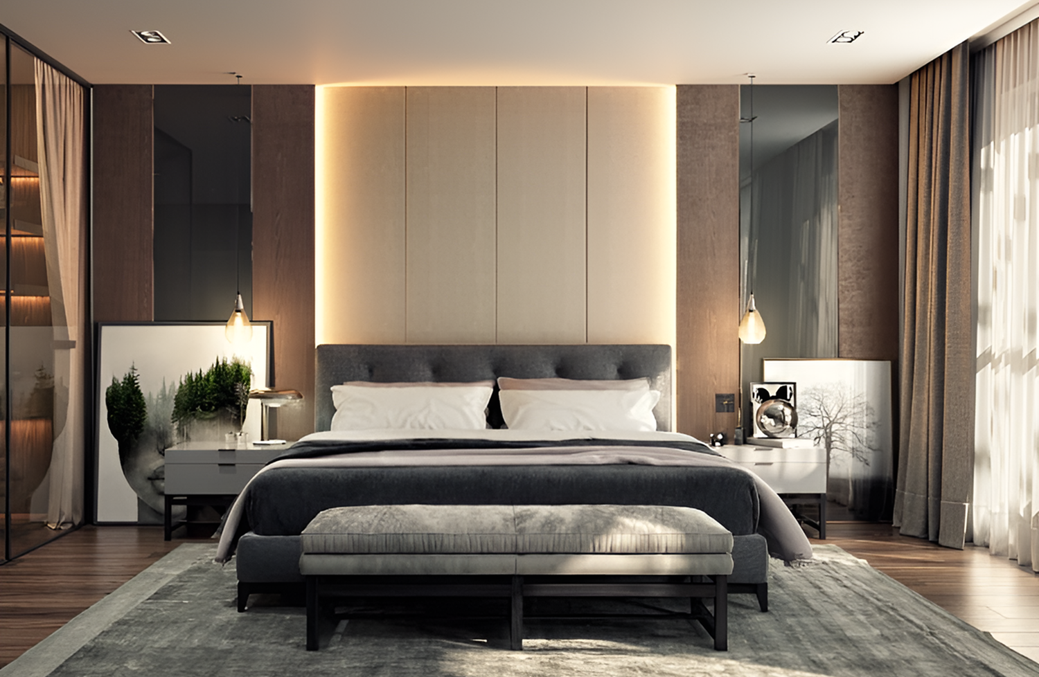 Contemporary Wardrobe
